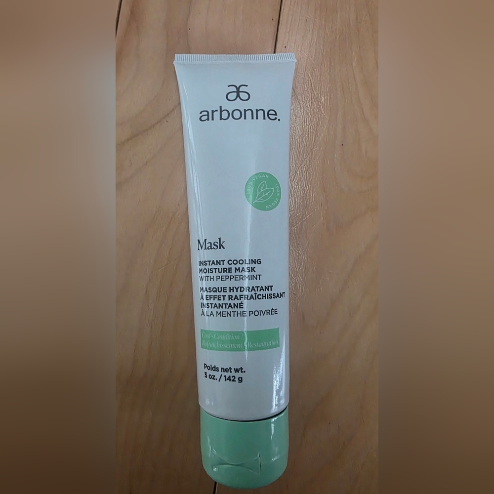 Arbonne Mask instant cooling moisture mask with peppermint *new*